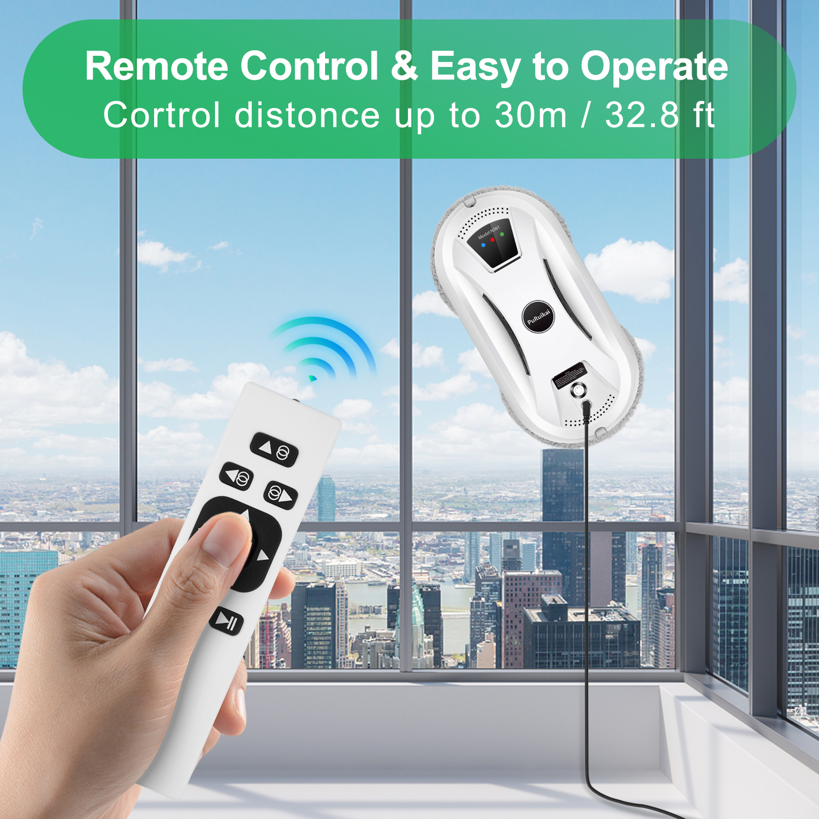 PuRuiKai Home Window Cleaning  - Smart Home Simple reseña y precio