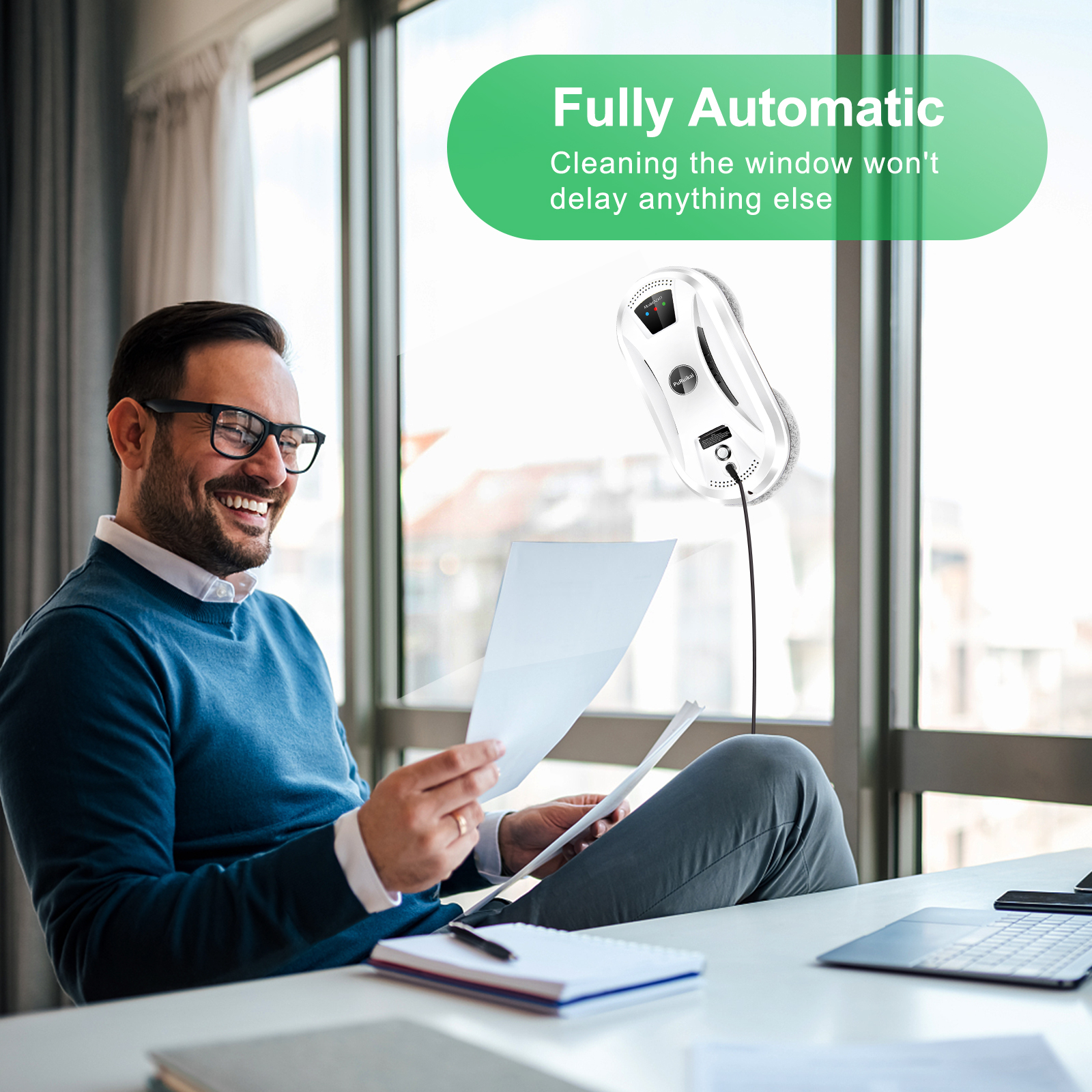PuRuiKai Home Window Cleaning  - Smart Home Simple reseña y precio
