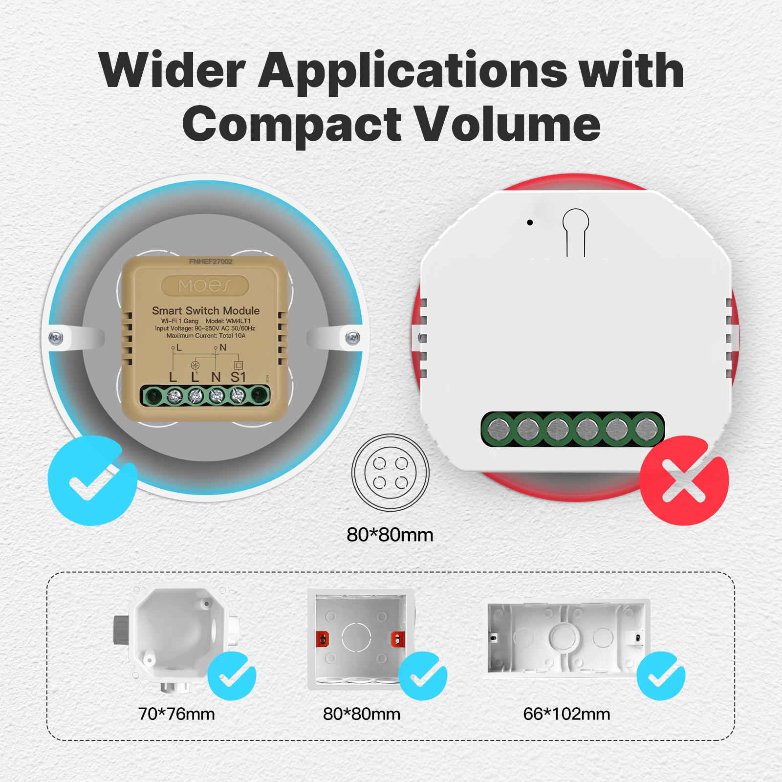 MOES Tuya WiFi Zigbee Mini DIY - Smart Home Simple reseña y precio