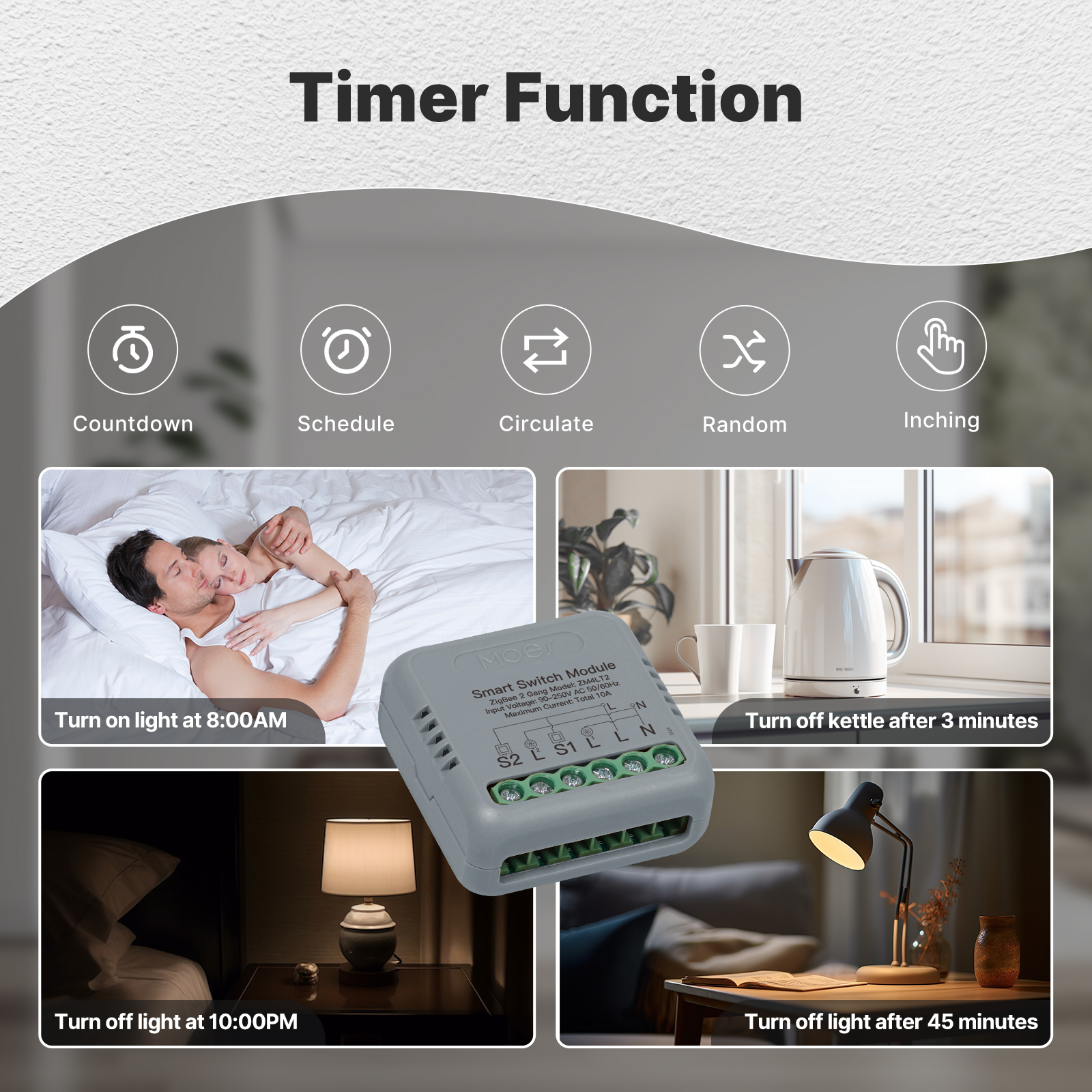 MOES Tuya WiFi Zigbee Mini DIY - Smart Home Simple reseña y precio