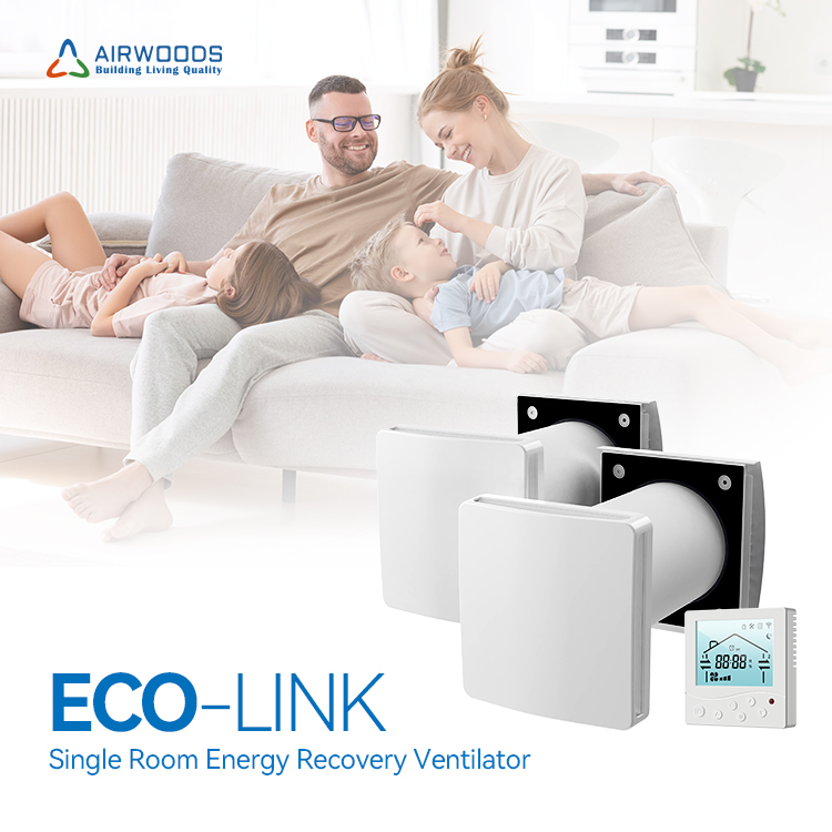 LCD Display Heat Recovery Vent - Smart Home Energy App reseña y precio