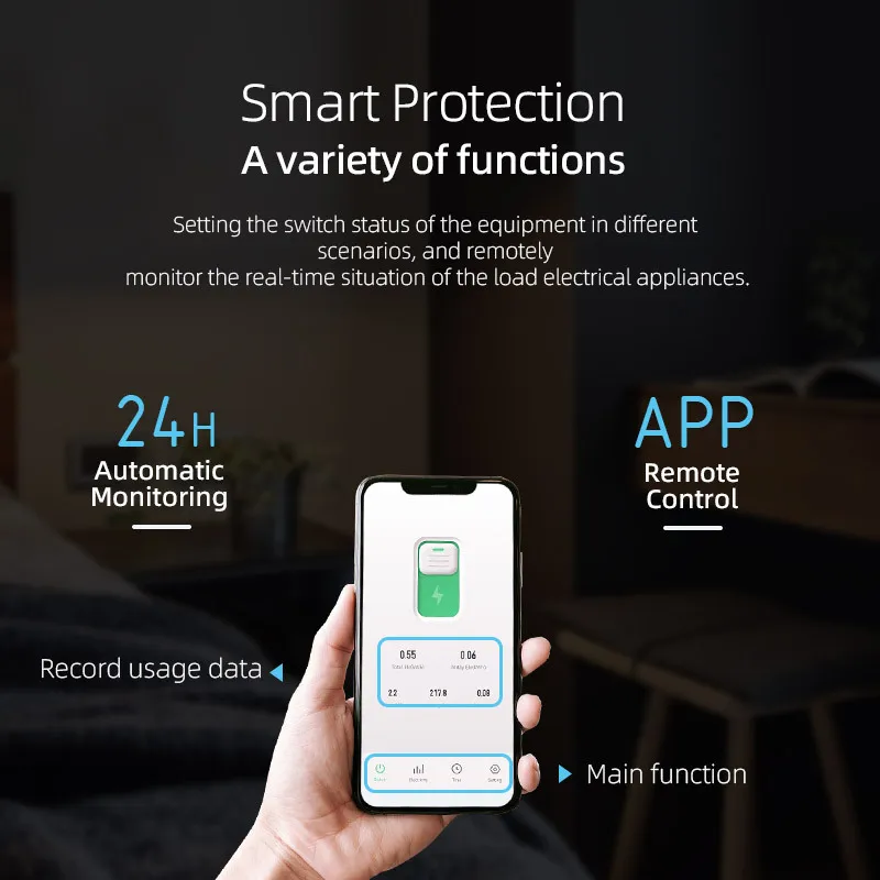 WiFi Smart Circuit Breaker Tuy - Smart Home Energy App reseña y precio