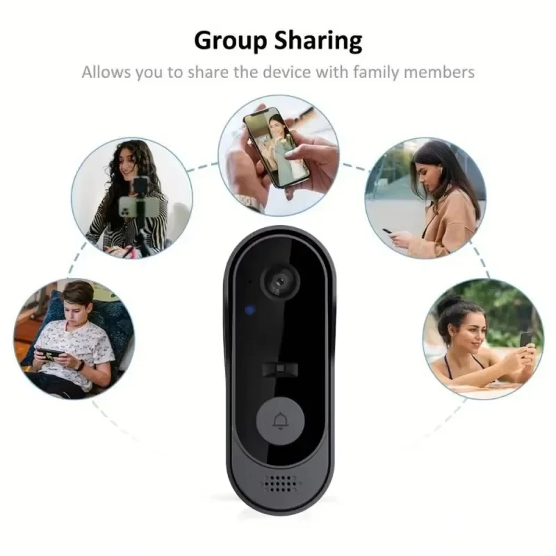 Tuya WIFI Camera Doorbell HD V - Smart Home Video Doorbell Enhanced Security With Smart Doorbell reseña y precio