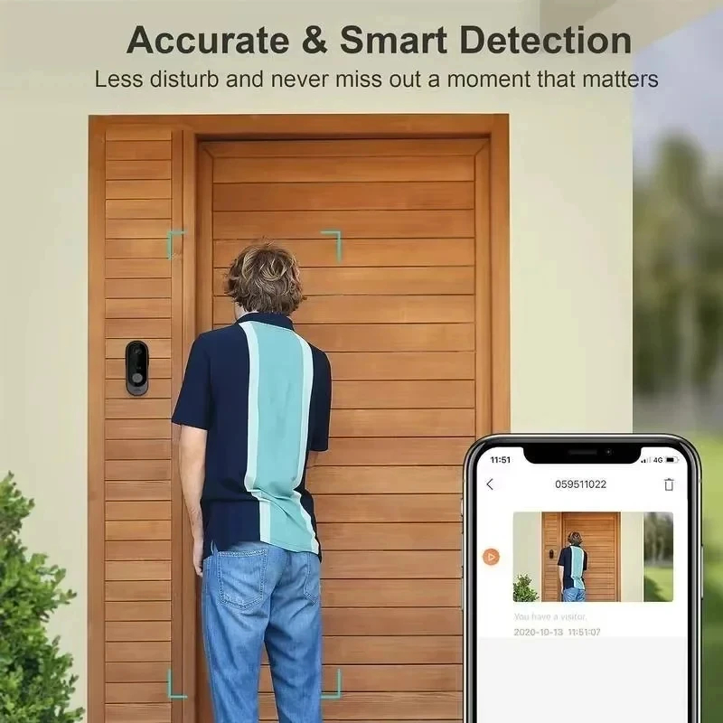 Tuya WIFI Camera Doorbell HD V - Smart Home Video Doorbell Enhanced Security With Smart Doorbell reseña y precio