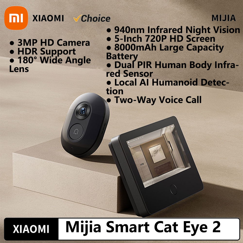 Xiaomi Smart Cat eye 2 WiFi Wi - Smart Home Video Doorbell Enhanced Security With Smart Doorbell reseña y precio