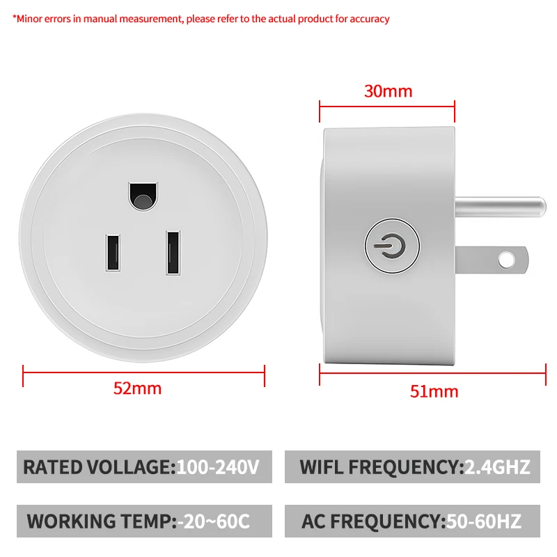 WiFi Smart Plug with Energy Mo - Smart Home Energy App reseña y precio