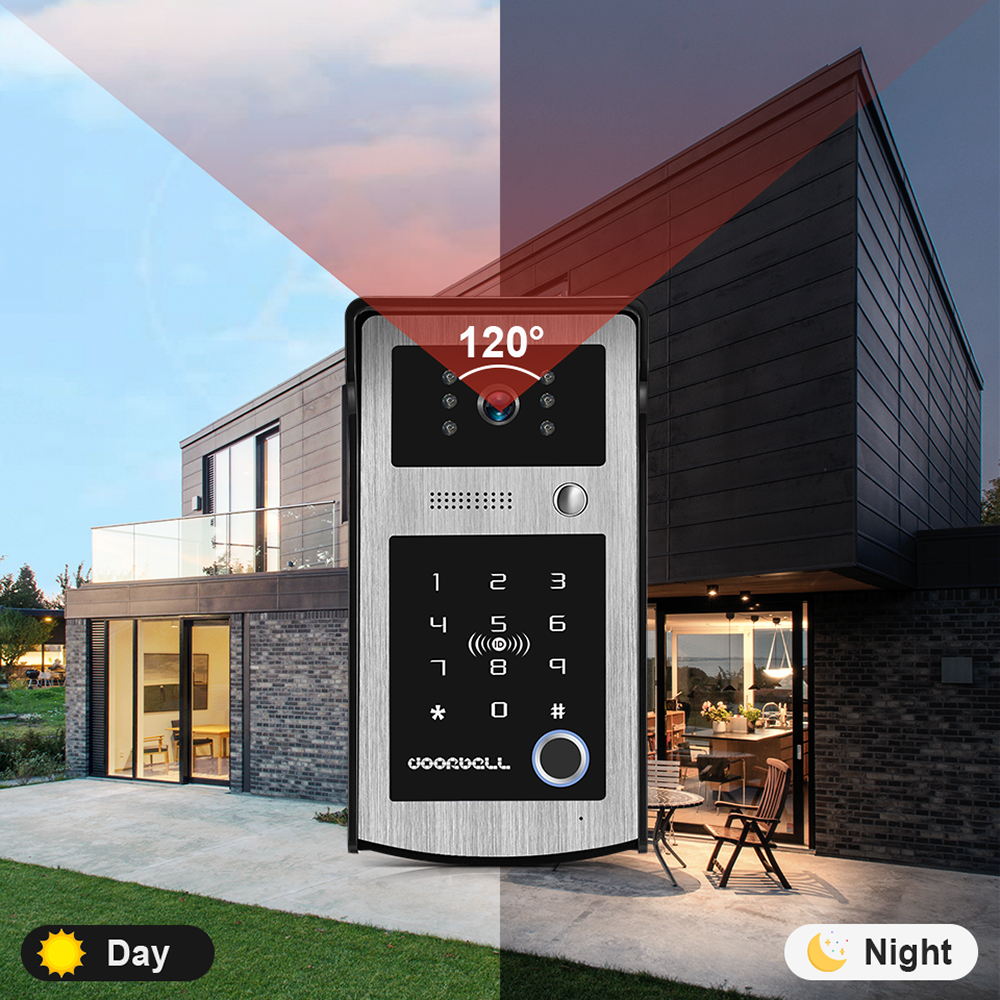 Wifi Tuya 7 Inch Touch Screen  - Smart Home Video Doorbell Enhanced Security With Smart Doorbell reseña y precio