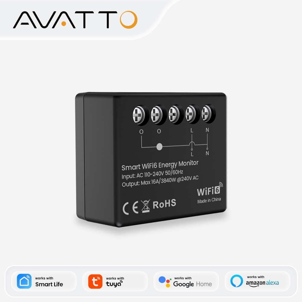 AVATTO WiFi 6 Mini Smart Energ - Smart Home Energy App reseña y precio