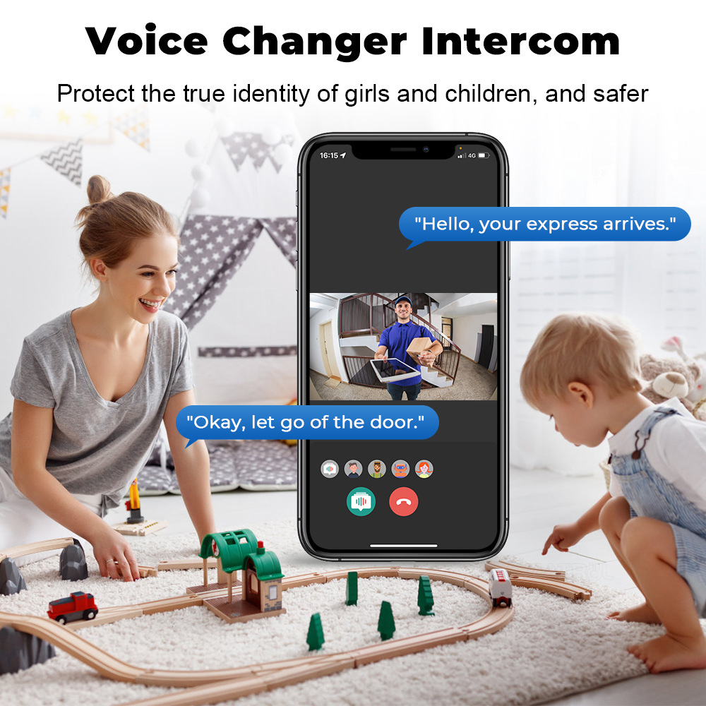 Tuya WiFi Video Doorbell Wirel - Smart Home Video Doorbell Enhanced Security With Smart Doorbell reseña y precio