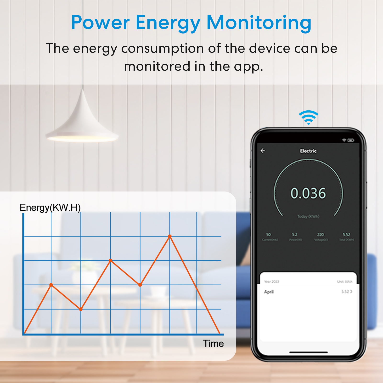 QCSMART Wireless Power Energy  - Smart Home Energy App reseña y precio