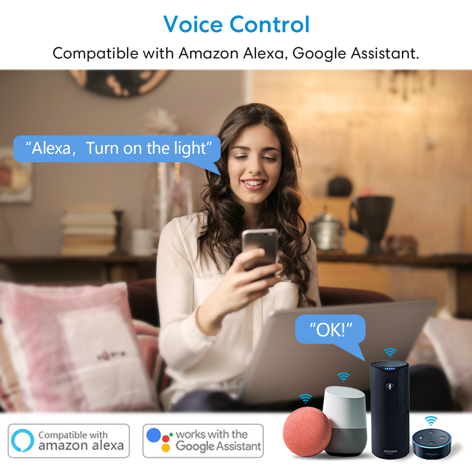 QCSMART Wireless Power Energy  - Smart Home Energy App reseña y precio