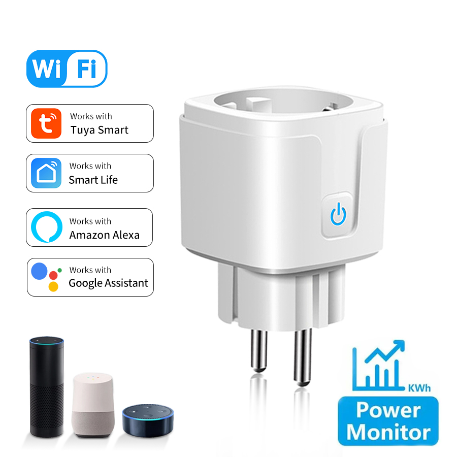 Tuya Smart Socket EU 16A AC100 - Smart Home Elements reseña y precio