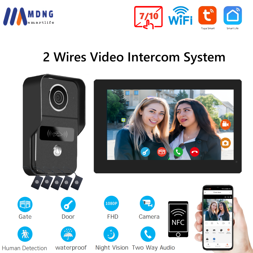 1080P Tuya Smart Doorbell Came - Smart Home Video Doorbell Enhanced Security With Smart Doorbell reseña y precio
