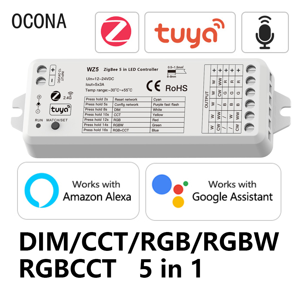 ZigBee 3.0 LED Controller 5-in - Smart Power Strip reseña y precio