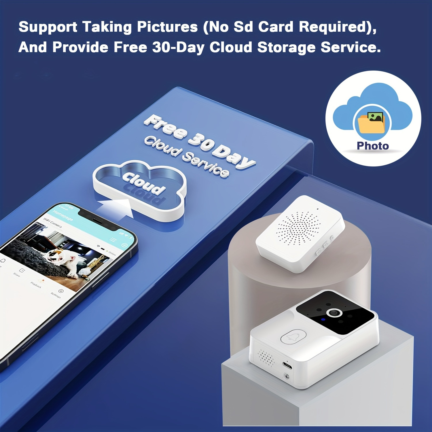 tuya Wireless smart video door - Smart Home Video Doorbell Enhanced Security With Smart Doorbell reseña y precio