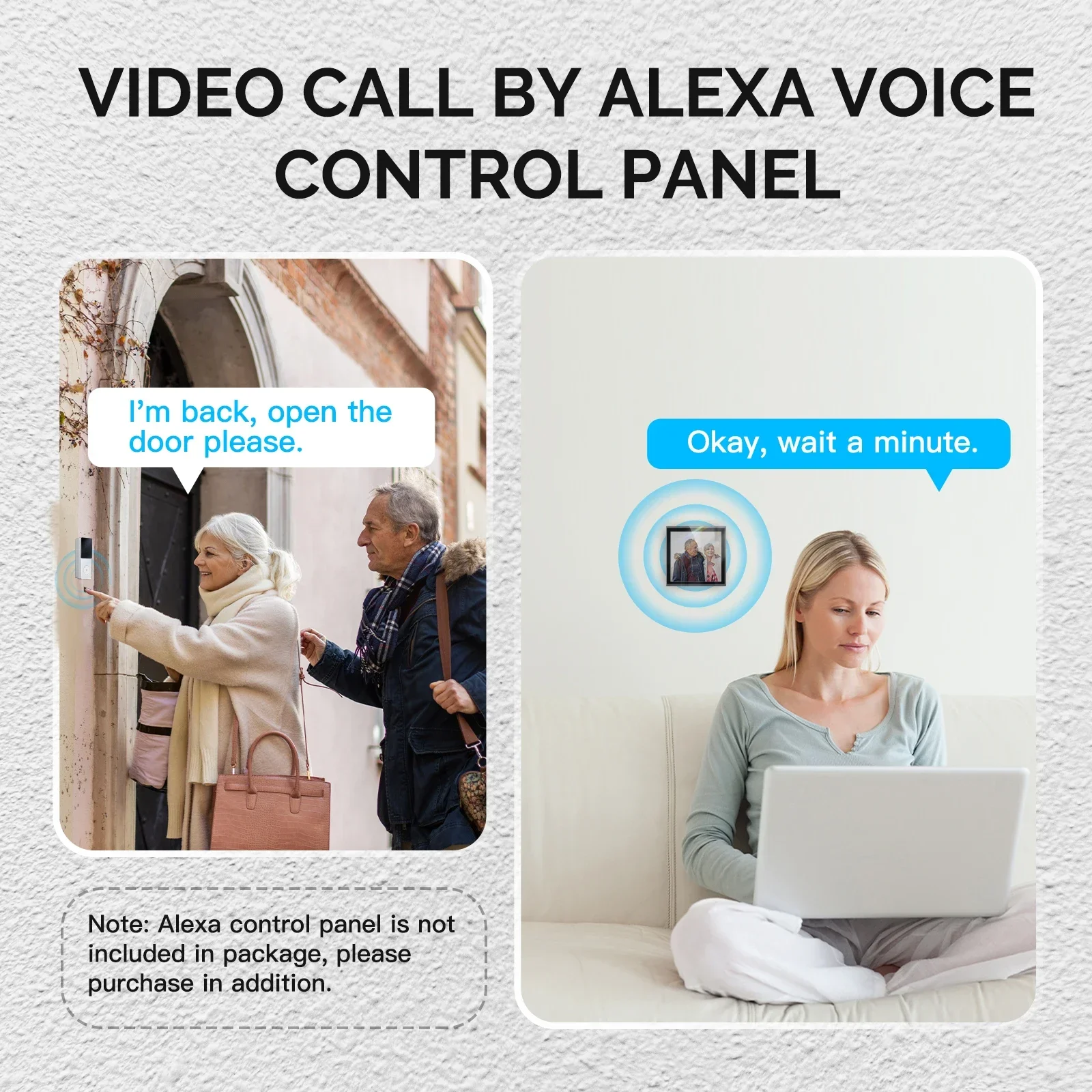 MOES Tuya Smart WiFi Video Doo - Smart Home Video Doorbell Enhanced Security With Smart Doorbell reseña y precio